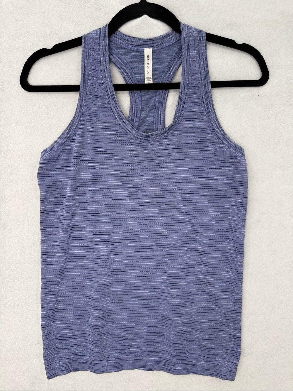 Athleta Women's Blu/Purple Space-Dye Racerback Tank Small - Picture 1 of 6